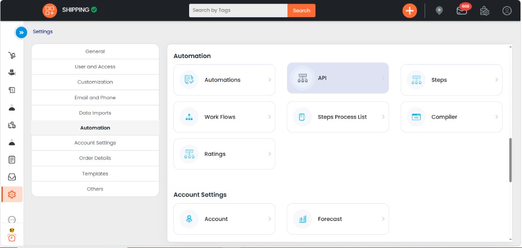 Ship CRM dashboard on a laptop showing analytics and pipeline views